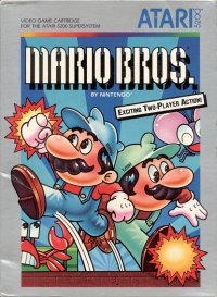 Mario Bros. Atari 5200 US box art